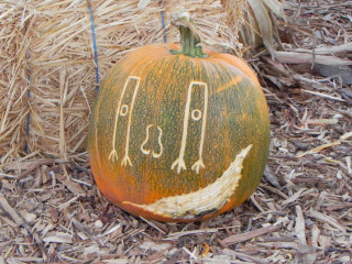 Crows feet Eyes, Nipomo Pumpkin Patch best carving idea